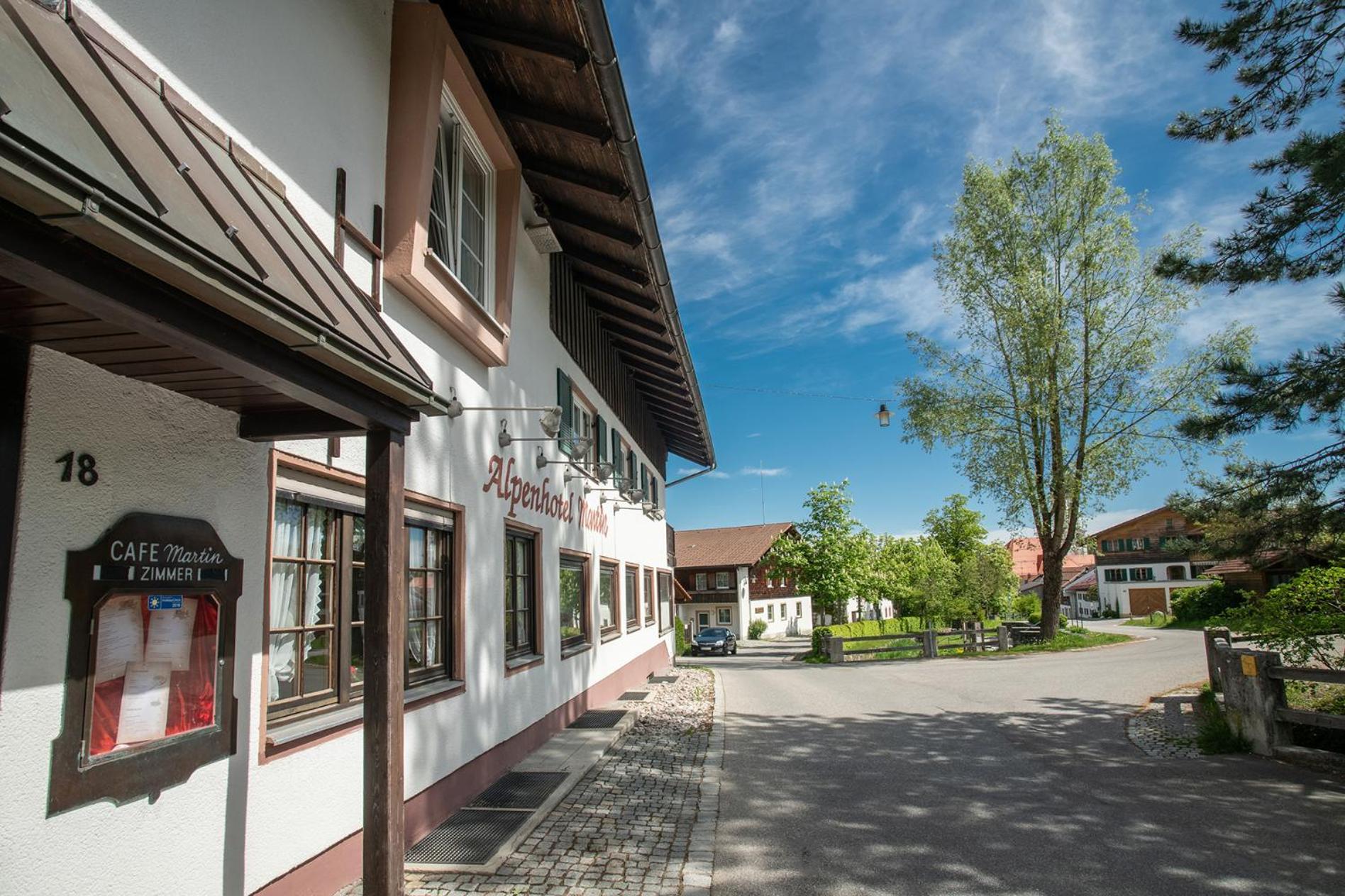 Alpen Hotel Martin Nesselwang Exteriör bild