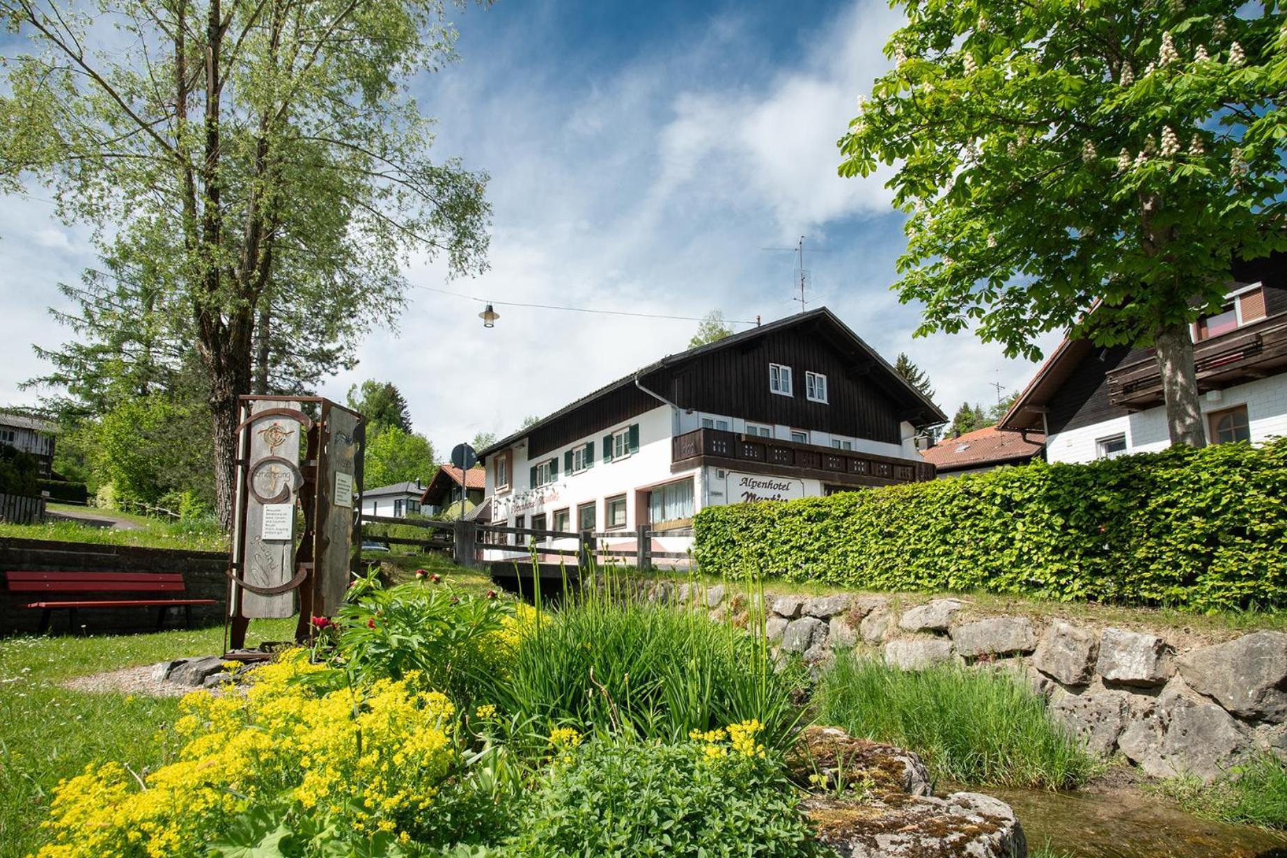 Alpen Hotel Martin Nesselwang Exteriör bild