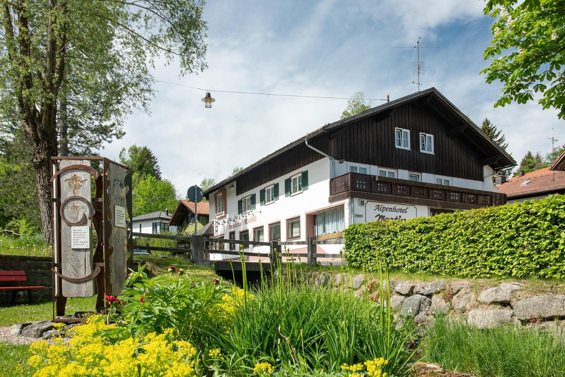 Alpen Hotel Martin Nesselwang Exteriör bild